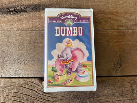 Dumbo Walt Disney Masterpiece Collection Vintage Vhs Etsy