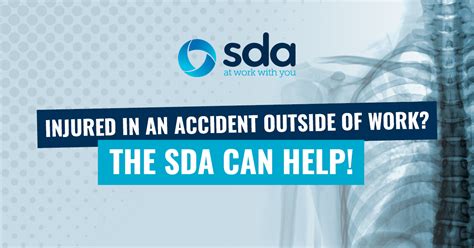 Accident insurance is a type of insurance where the policy holder is paid directly in the event of an accident resulting in injury of the insured. SDA Injured in an accident outside of work? - the SDA can help!