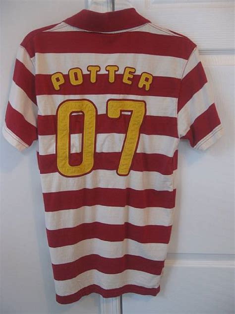 Wizarding World Harry Potter Gryffindor Crest 07 Striped Polo Shirt