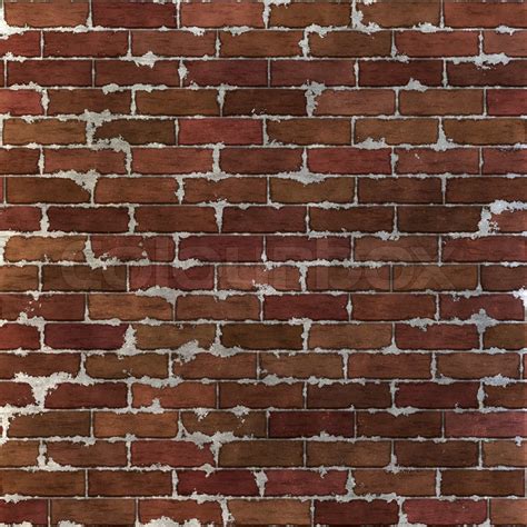 This Grungy Brick Wall Texture Tiles Seamlessly As A Pattern Stock