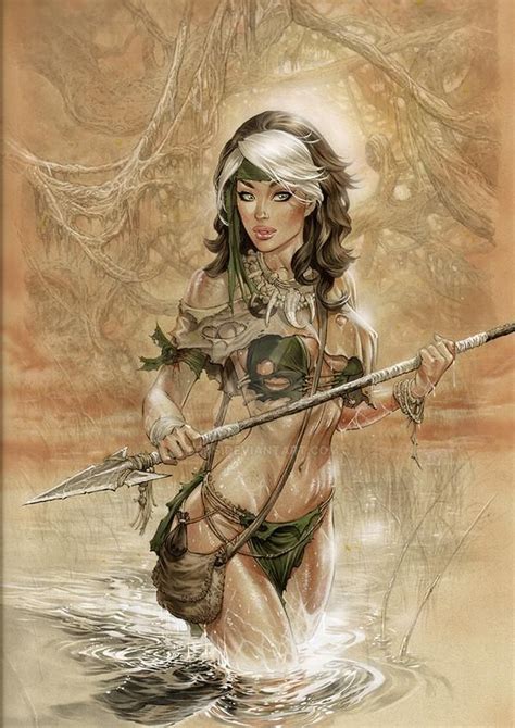 Wet Savage Land Rogue By Me EBas In Copic Markers By Ebas On DeviantArt