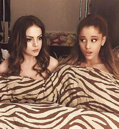 in bed after doing things with ariana liz gillies victorious actors elizabeth gillies
