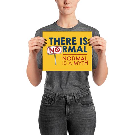 There Is No Normal Poster Various Sizes Sammi Haneys