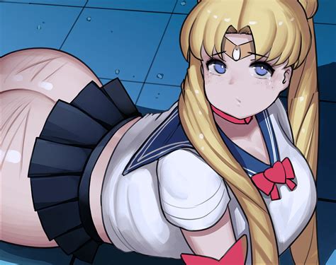 Rule 34 Ass Bbw Bishoujo Senshi Sailor Moon Blonde Hair Blue Eyes Bottomless Bottomless Skirt