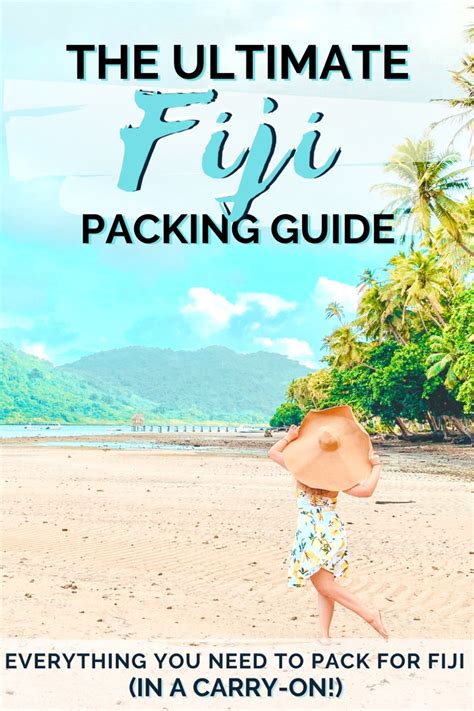 The Ultimate Fiji Packing Guide Everything You Need To Pack For Fiji In
