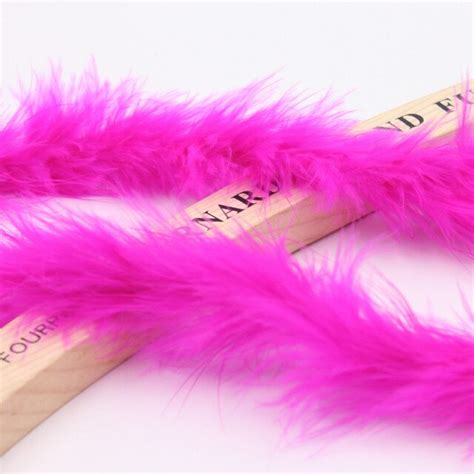 2yard Length Turkey Feather Fluffy Feather Boa Super Quality Marabou Feather Boa For Party