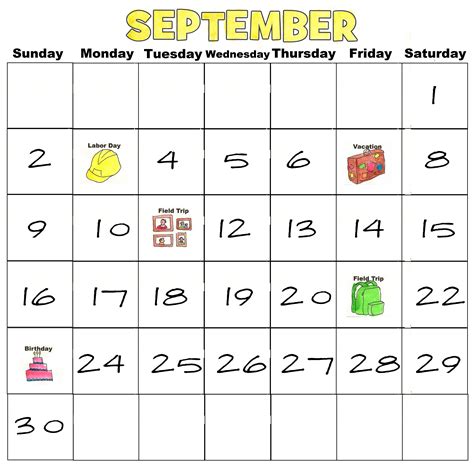 Blank Preschool Class Calendar Calendar Template Printable Calendar