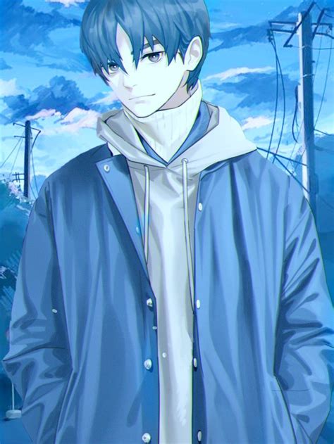 Anime Blue Hair Boy Anime Blue Hair Anime Blue Hair