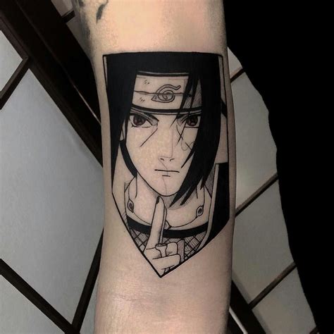 Itachi Kunai Naruto Tatuagem Do Naruto Tatuagens De Anime Naruto