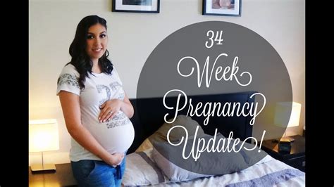34 Week Pregnancy Vlog Belly Shot Youtube