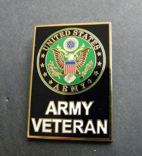 Us Army Veteran Vet Large Lapel Pin Badge 15 Inches Ebay