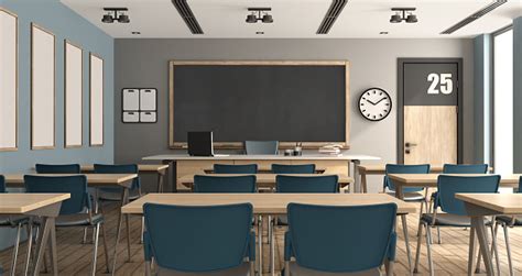 Empty Modern Classroom Stock Photo Download Image Now Istock