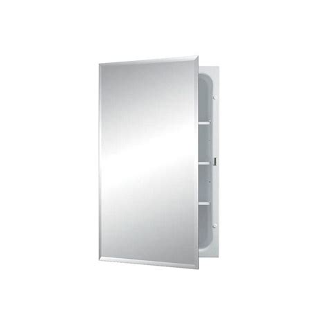 Recessed medicine cabinet w/ picture frame door, no mirror, white interior 14x18. Kinard 16" x 26" Recessed Medicine Cabinet | Recessed ...