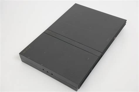 Ps2 Slim Console System Charcoal Black Scph 70000 Playstation 2
