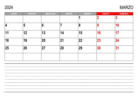 Calendario Marzo 2024 Calendariosu
