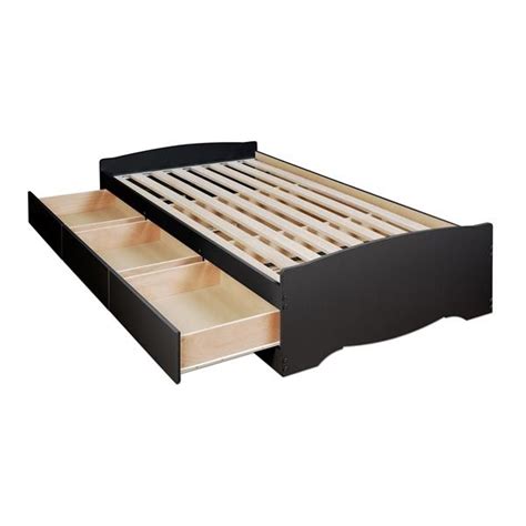 Twin Xl Bed Frame With Storage Lalocositas