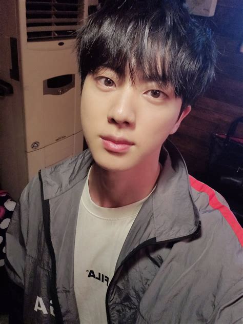 Btss Jin Becomes The Most Popular Headline Even With A Simple Selfie Of His Bloated Face