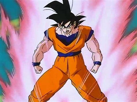 Techniques → supportive techniques → power up. Image - Goku Uses Kaioken In Return Of Cooler.JPG - Dragon Ball Wiki