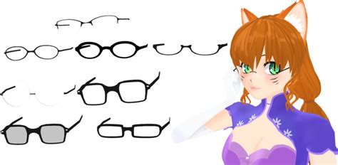 Download Hd Anime Glasses Png Image Free Library