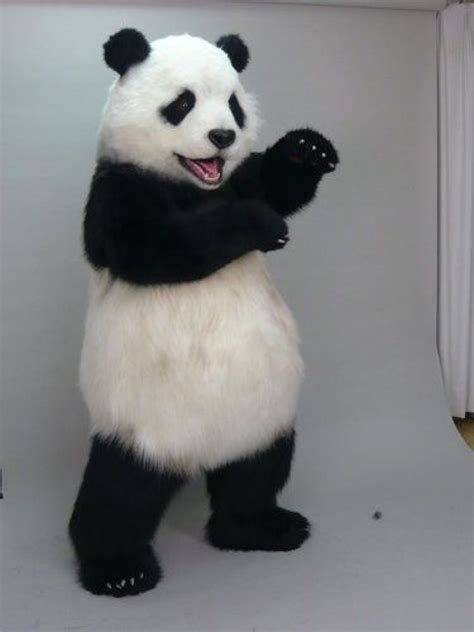 Realistic Panda Fursuit Costume Mascot Costume