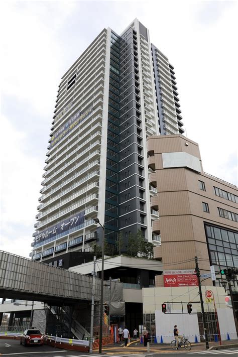 地上29階「シティタワー所沢クラッシィ」の建設状況！ペデストリアンデッキで所沢駅直結タワマンです（2020918） 超高層マンション
