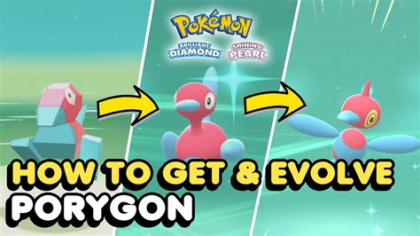 How To Get Evolve Porygon Into Porygon And Porygon Z In Pokemon Brilliant Diamond Shining