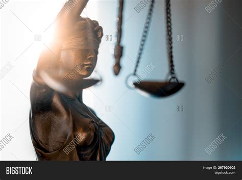 Statue Justice Scales Image And Photo Free Trial Bigstock