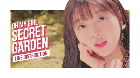 OH MY GIRL Secret Garden Line Distribution 오마이걸 비밀정원 Chords