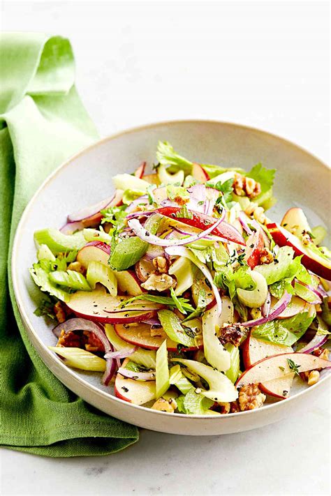 Celery And Apple Salad With Walnuts Better Homes And Gardens