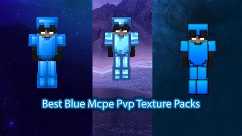 Best Blue Mcpe Pvp Texture Packs Youtube