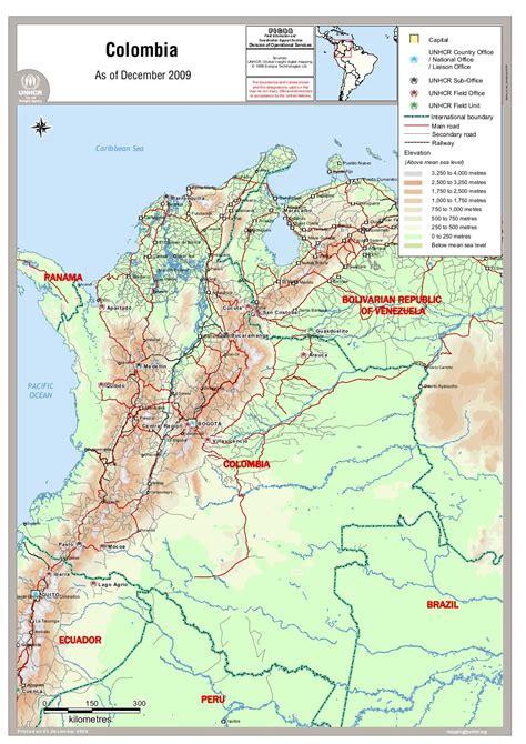 Document Colombia Atlas Map