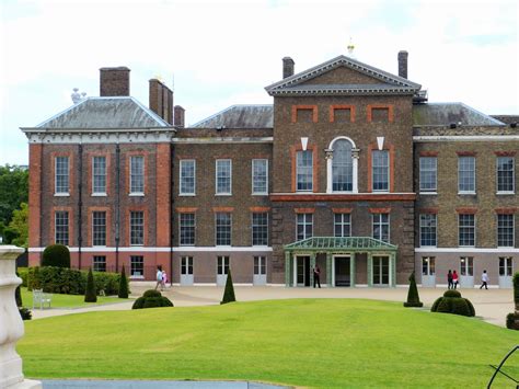 Front View Of Kensington Palace England Ireland Inside Outside