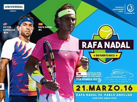 Rafanadal Vs Víctorestrella Pr 2016 Tenis Rafa Nadal