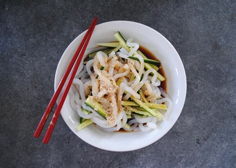 Homemade Shirataki Noodle Salad Rfood