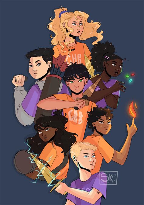 Hoo The Seven Heroes Of Olympus Or At Least How I Imagined Them More