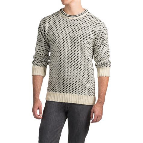 Peregrine By Jg Glover Nordic Sweater Merino Wool For Men