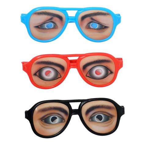 Goofy Party Glasses Funny Eyes 3 Pack 85761127807 Ebay