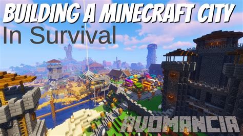 How To Build A Minecraft City Easy Minecraft Build In Survival Town Hall Avomance On