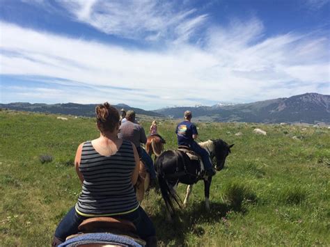 Horseback Riding Near Yellowstone My Big Fat Happy Life