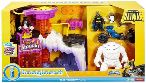 Fisher Price Dc Super Friends Imaginext The Penguin Lair Exclusive