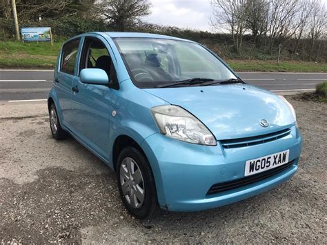 DAIHATSU SIRION S BLUE 1 3 5DR 2005 1 OWNER FSH LOW MILES In Newquay