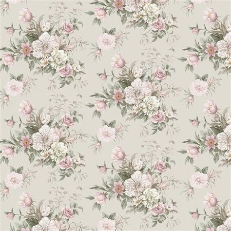Floral Charm By Boråstapeter Ivory Wallpaper Wallpaper Direct