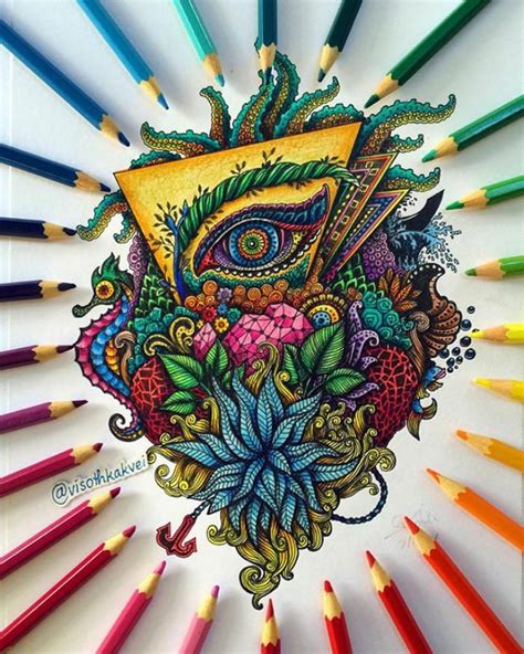 Cool Doodles By Cambodian Artist Visoth Kakvei