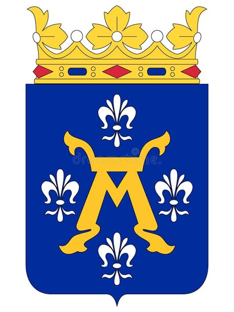 Coat Of Arms Of The Finnish City Of Turku Stock Vector Illustration