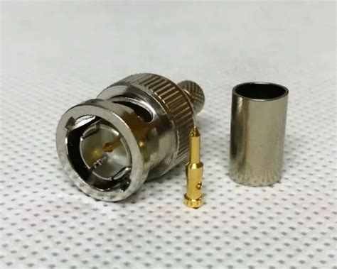 Buy Bnc Male Plug Crimp Rg8x Rg 8x Lmr240 Cable Rf Connector From Reliable