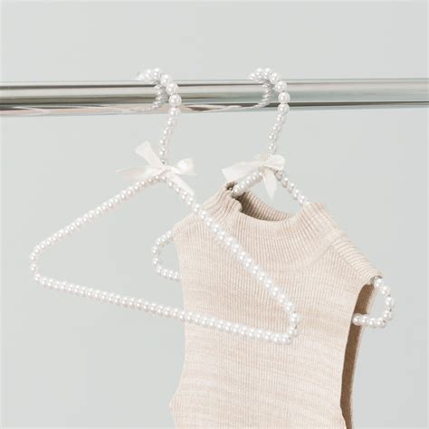 Pearl Hangers Pack Of 2 White
