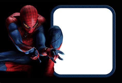 Spiderman Background For Birthday Spiderman Birthday Invitations
