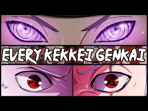 Every Kekkeigenkai In Naruto Naruto Shippuden All Kekkei Genkai