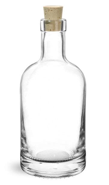 Sks Bottle And Packaging Glass Bottles Clear Glass Bar Top Bottles W