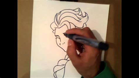 How To Draw Elsa How To Draw Elsa Step By Step Frozen